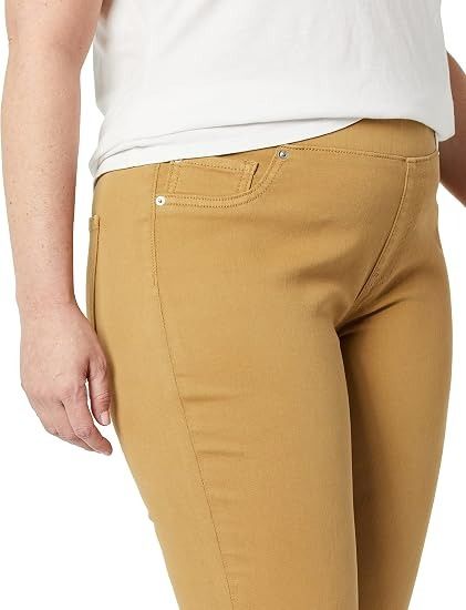 Camel Skinny Pants image 2